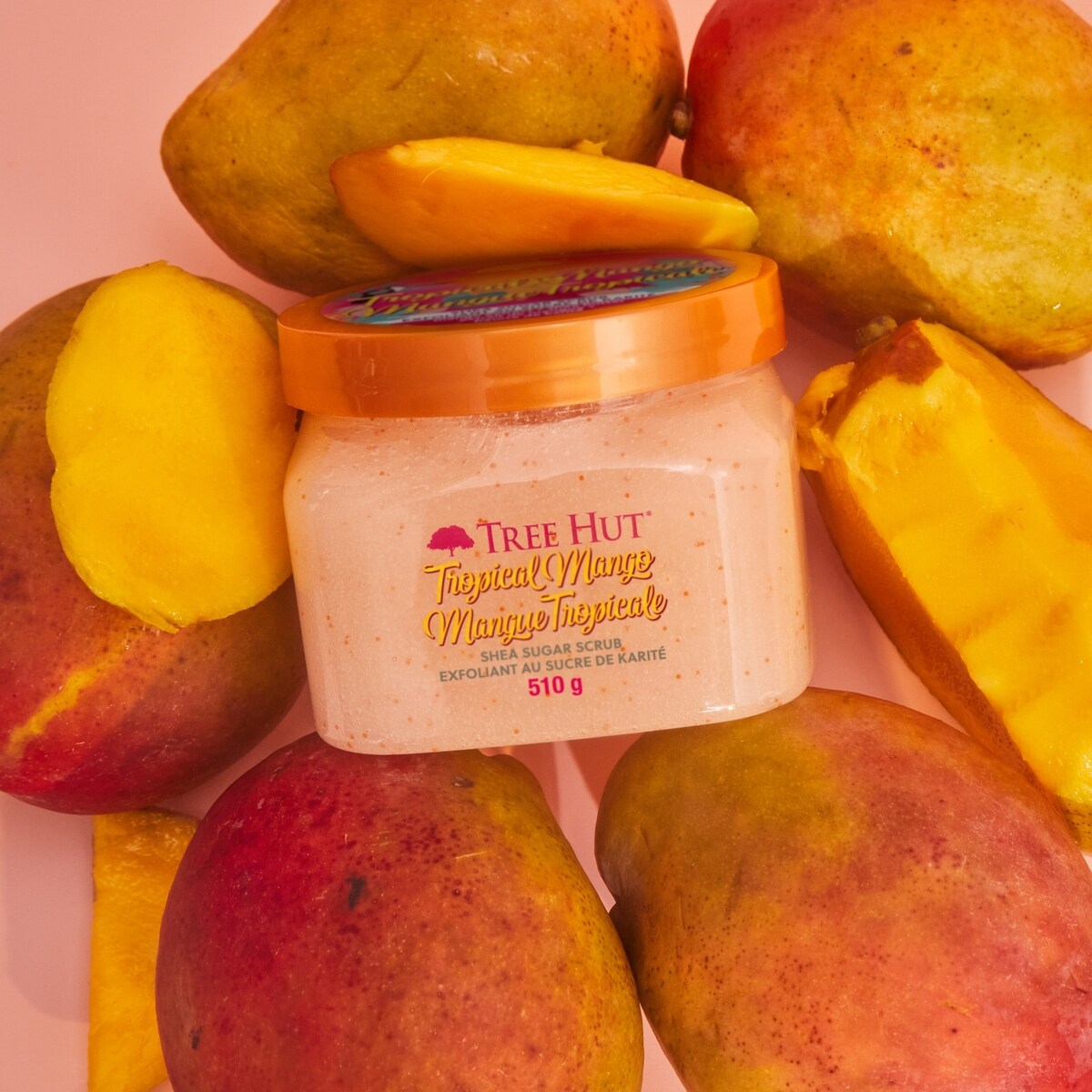 Mangue Tropicale Exfoliant Au Sucre De Karité