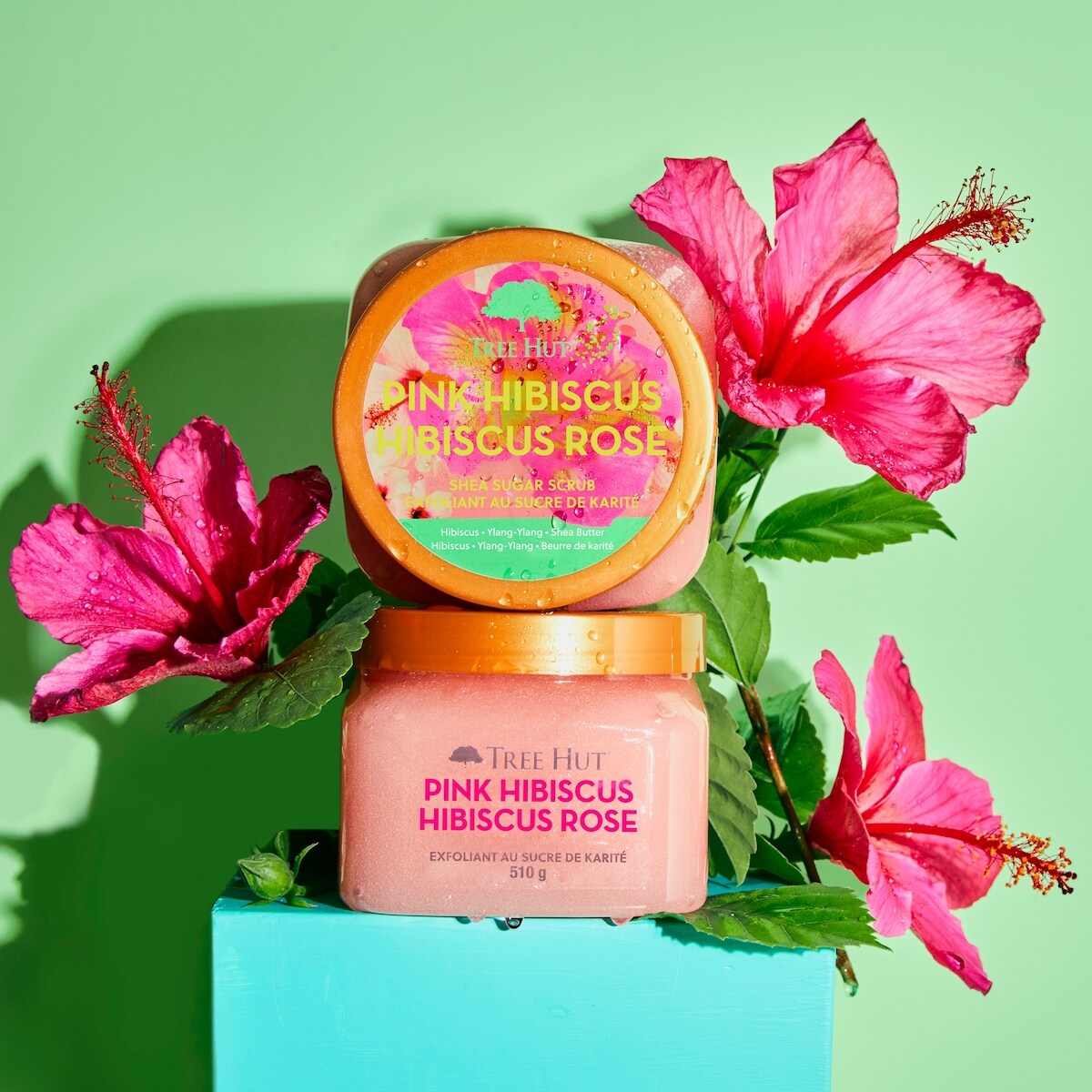 Pink Hibiscus Shea Sugar Scrub