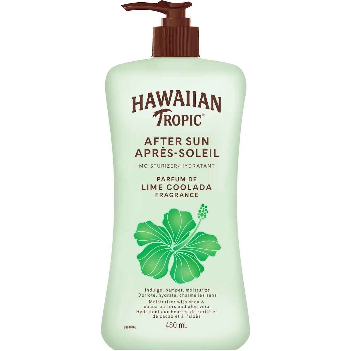 Après-soleil hydratant au parfum de lime coolada