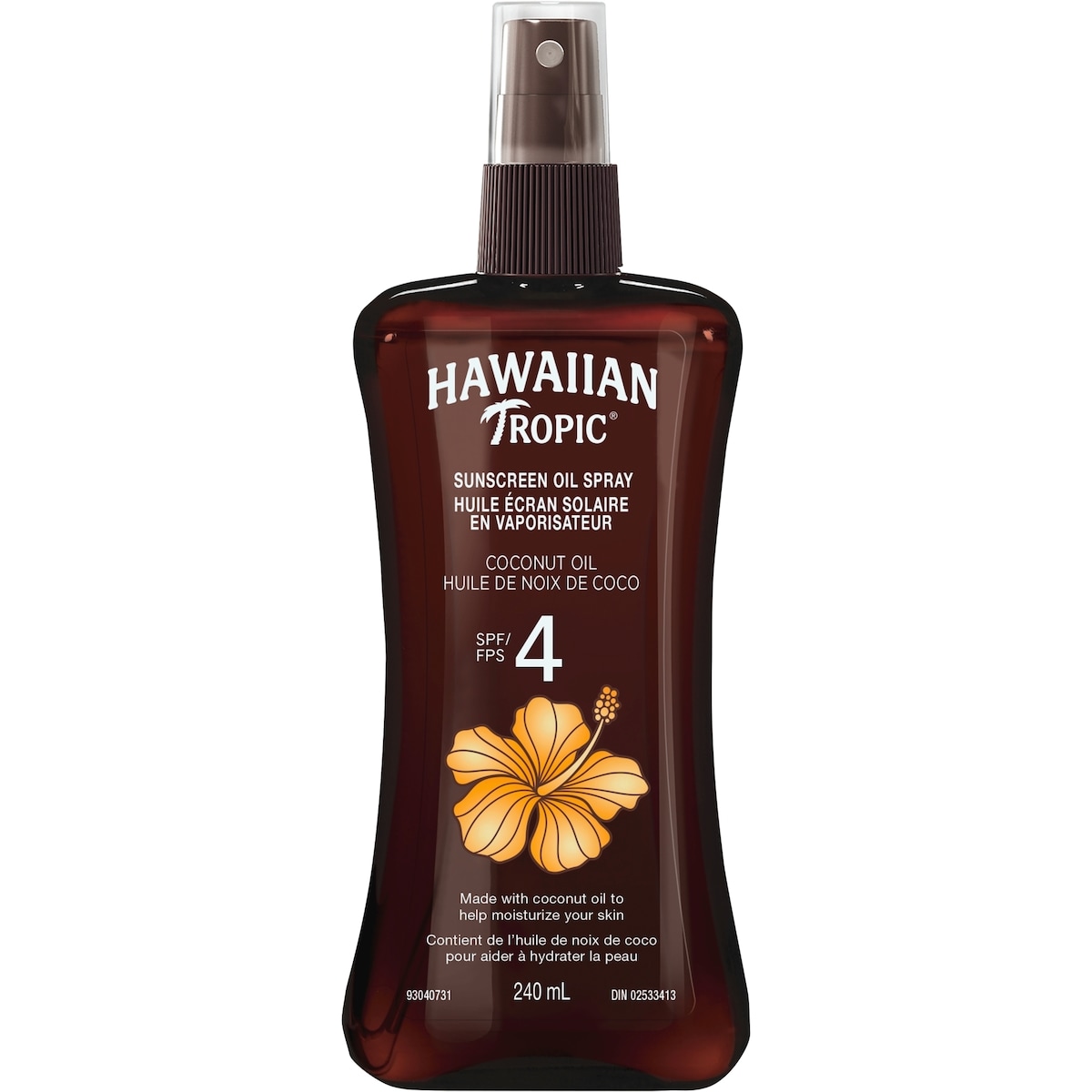 Hawaiian Tropic Moisturizing Dark Tanning Oil SPF 4 240 mL