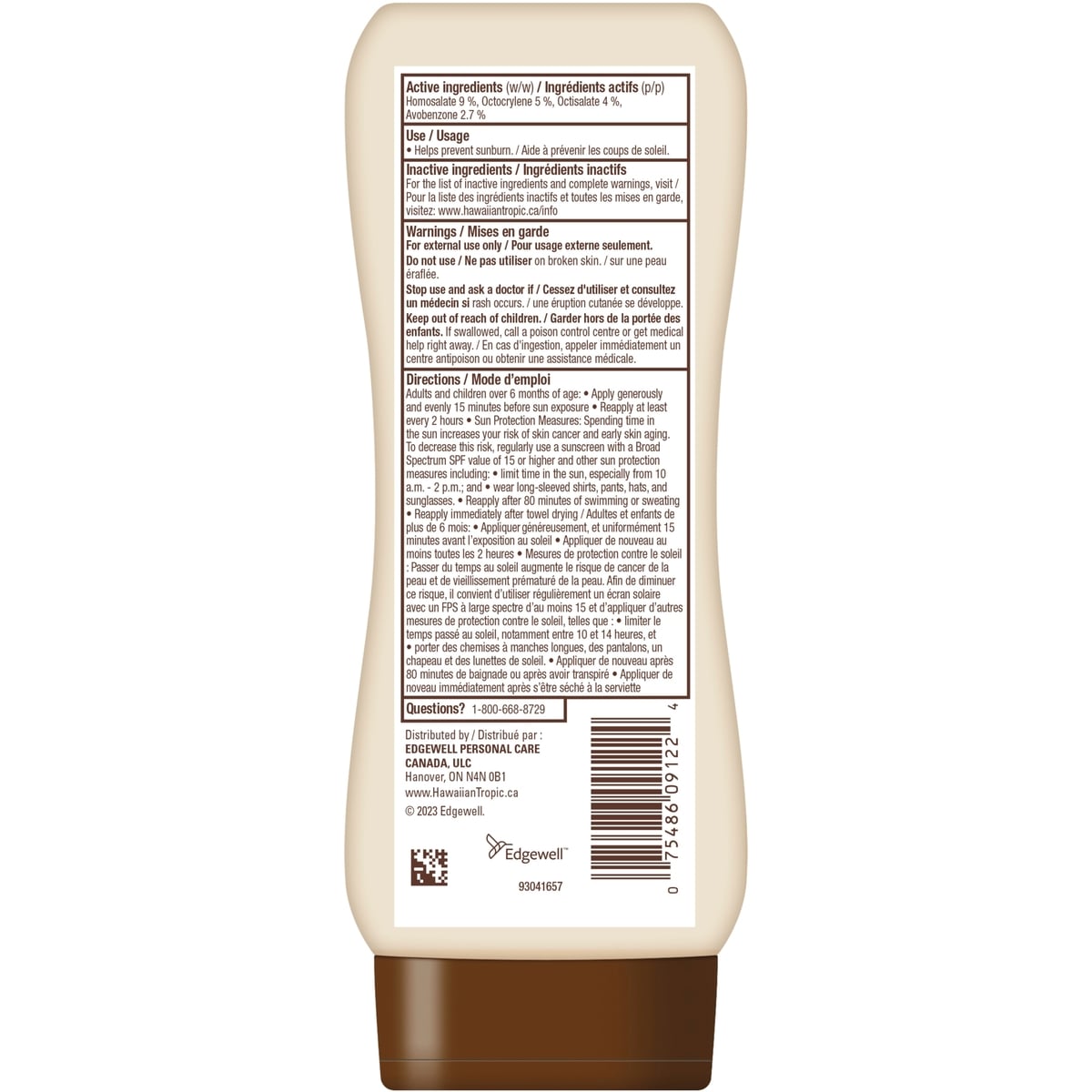 Lotion écran solaire Toucher soyeux à FPS 50+
