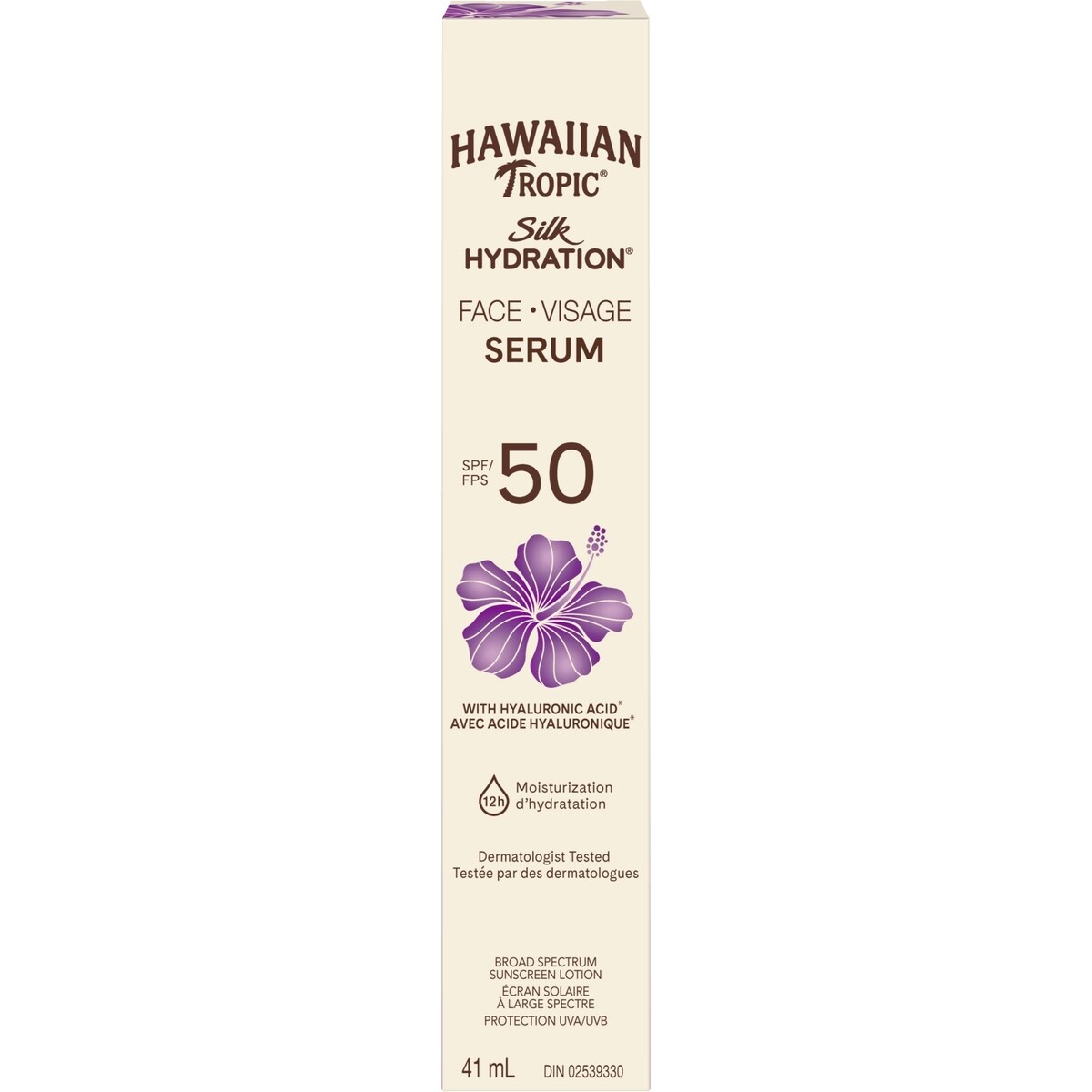 Écran solaire en sérum pour le visage Silk Hydration à FPS 50 de Hawaiian Tropic