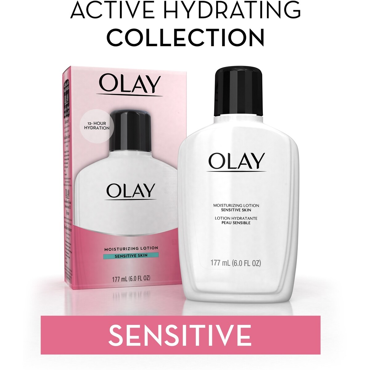 Lotion hydratante pour le visage Peau sensible