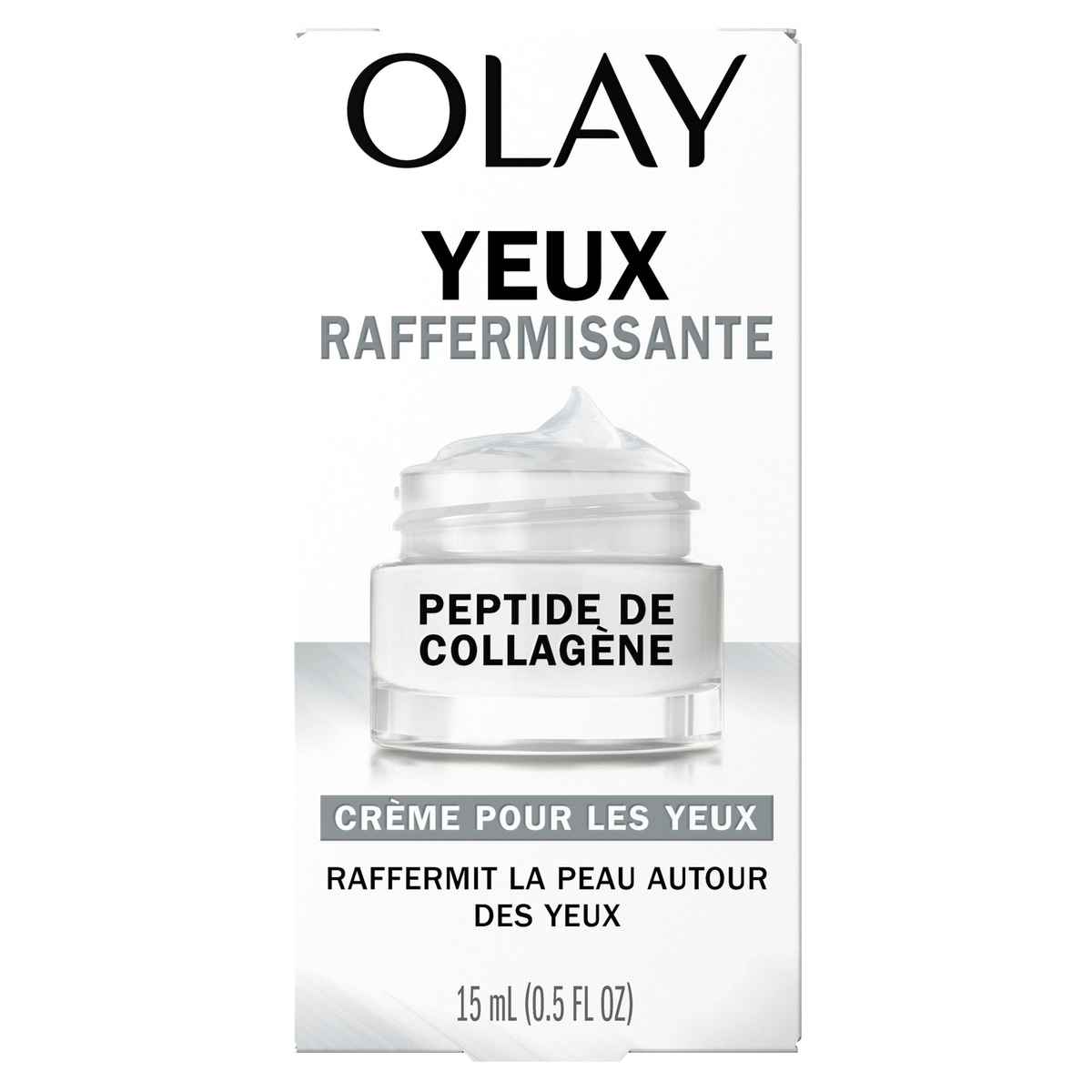 Crème pour les yeux Olay Regenerist avec peptide de collagène 24, non parfumée