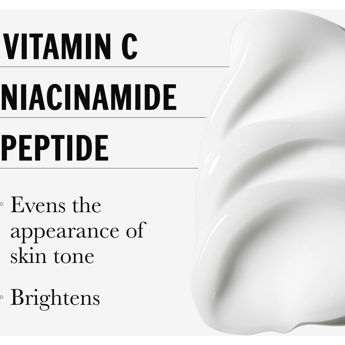 Crème pour les yeux Olay EYES vitamine C + peptide 24, non parfumée