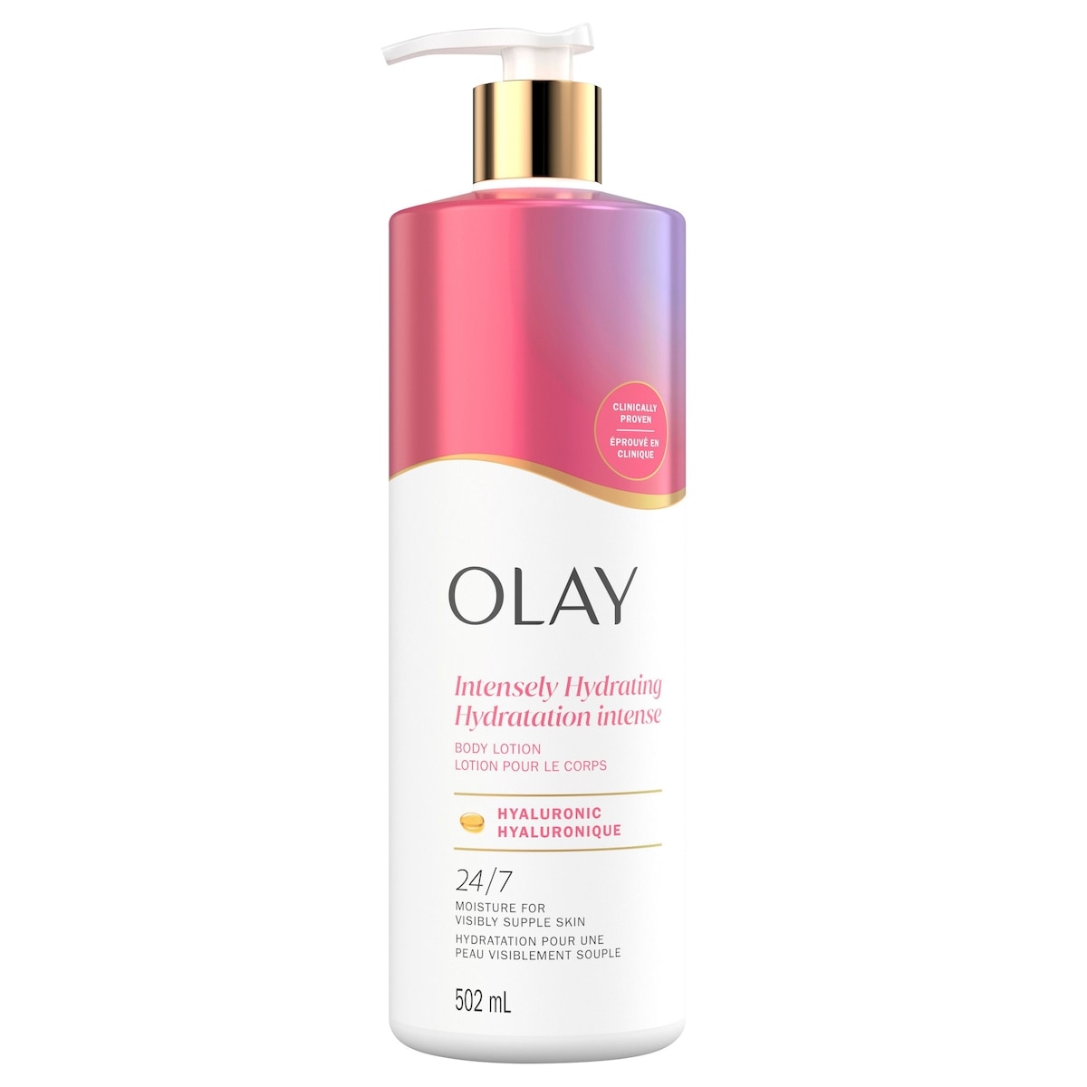 Nourishing & Hydrating Body Lotion with Hyaluronic Acid, 502 mL Pump