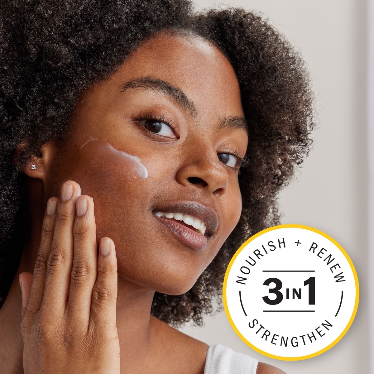 Complete+ Hydrating Lotion Fragrance-Free, 3-in-1 Nourishing Face Moisturizer for All Skin Types with Vitamin B3, Vitamin E, and Ceramides