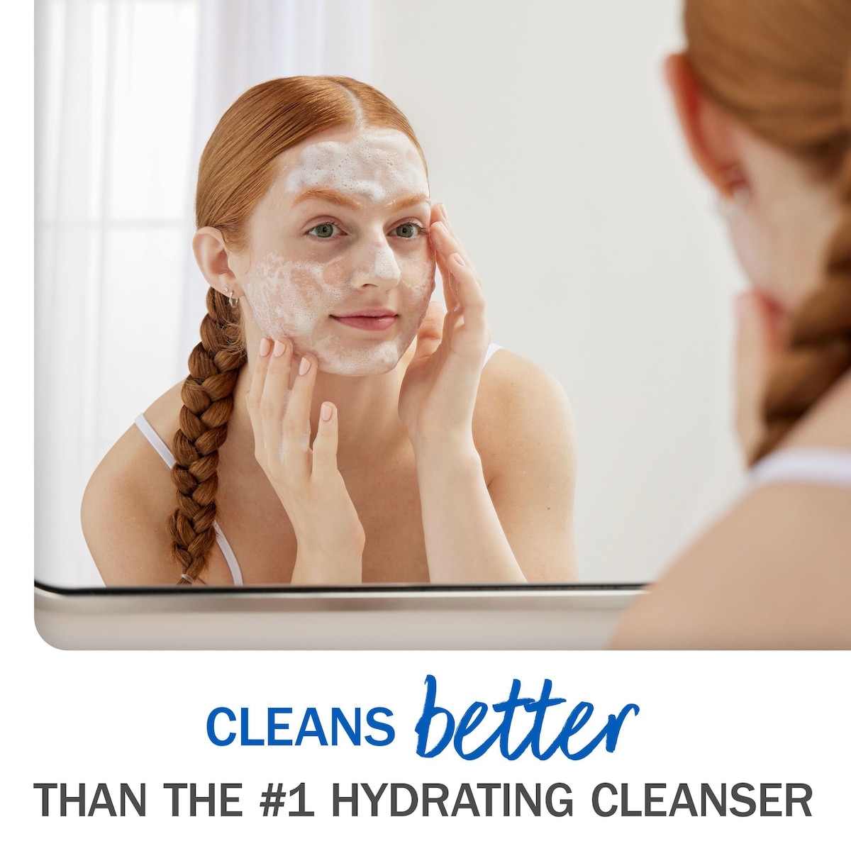 Cleansing Melts + Hyaluronic Face Cleanser, 32ct, Water-Activated Face Wash Cleans, Tones, and Refreshes Skin