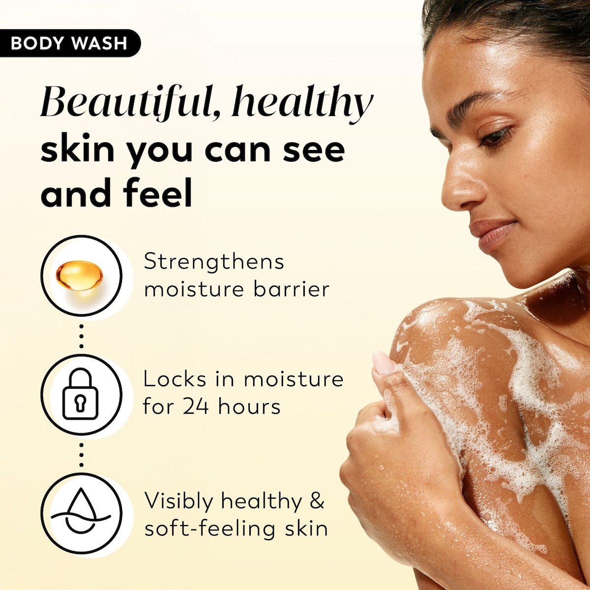 Mega Hydration Holiday Bag, Skincare Gift Set, 4pc, Body Wash, Face Cleanser, Daily Moisturizer, Night Moisturizer