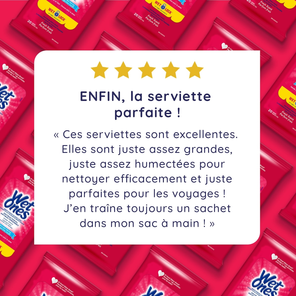 Antibacterial Wipes, Fresh Scent, Hand Wet Wipes