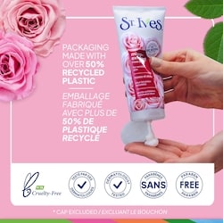 Désincrustant visage pour une peau douce Eau de rose & Aloès avec désincrustants naturels à 100 % 3
