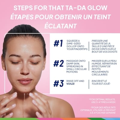Désincrustant visage pour une peau douce Eau de rose & Aloès avec désincrustants naturels à 100 % 4
