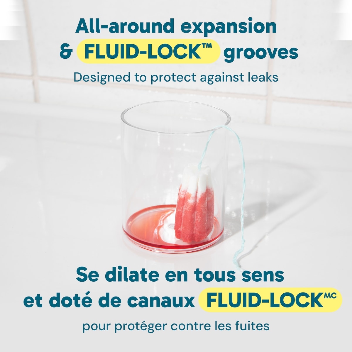 Tampons o.b. originaux sans applicateur à absorptivité ultra