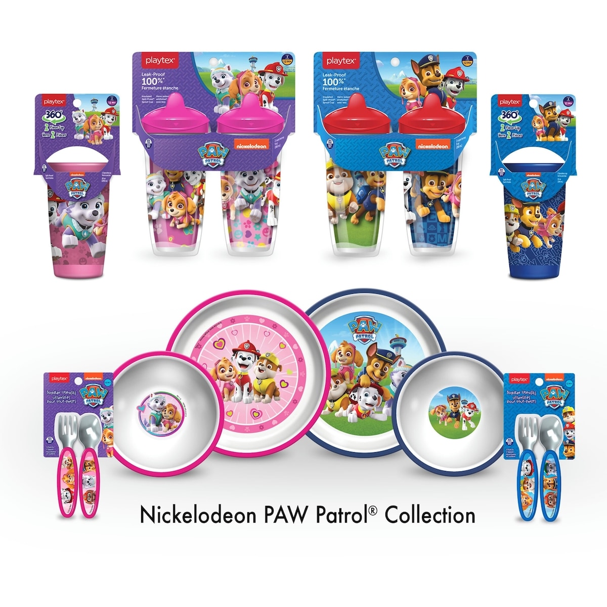 Verre Paw Patrol 360 Sippy Cup - Rose