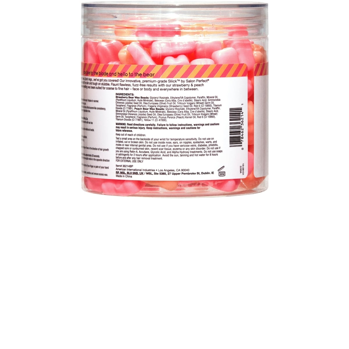 Sliick Cire Dure Ourson En Gelée