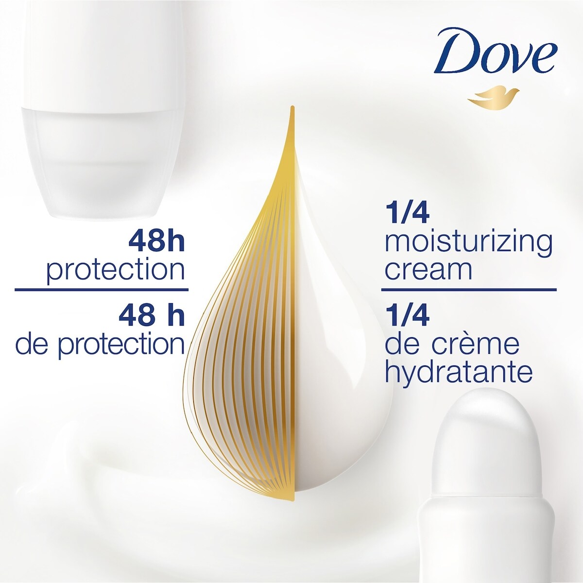 Dove Clinical Protection Antiperspirant Stick for sensitive skin Cool Essentials antibacterial odour protection 45 g