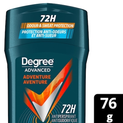 Men Advanced Antiperspirant Stick for 72H Sweat & Odour Protection Adventure Deodorant with MotionSense Technology 76 g 2
