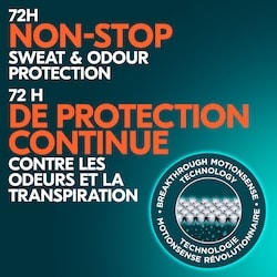 Men Advanced Antiperspirant Stick for 72H Sweat & Odour Protection Adventure Deodorant with MotionSense Technology 76 g 5