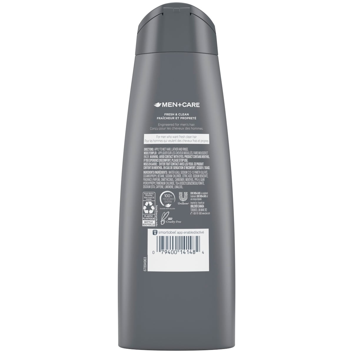 2in1 Shampoo + Conditioner Dove Men+Care Fresh Clean 355ml