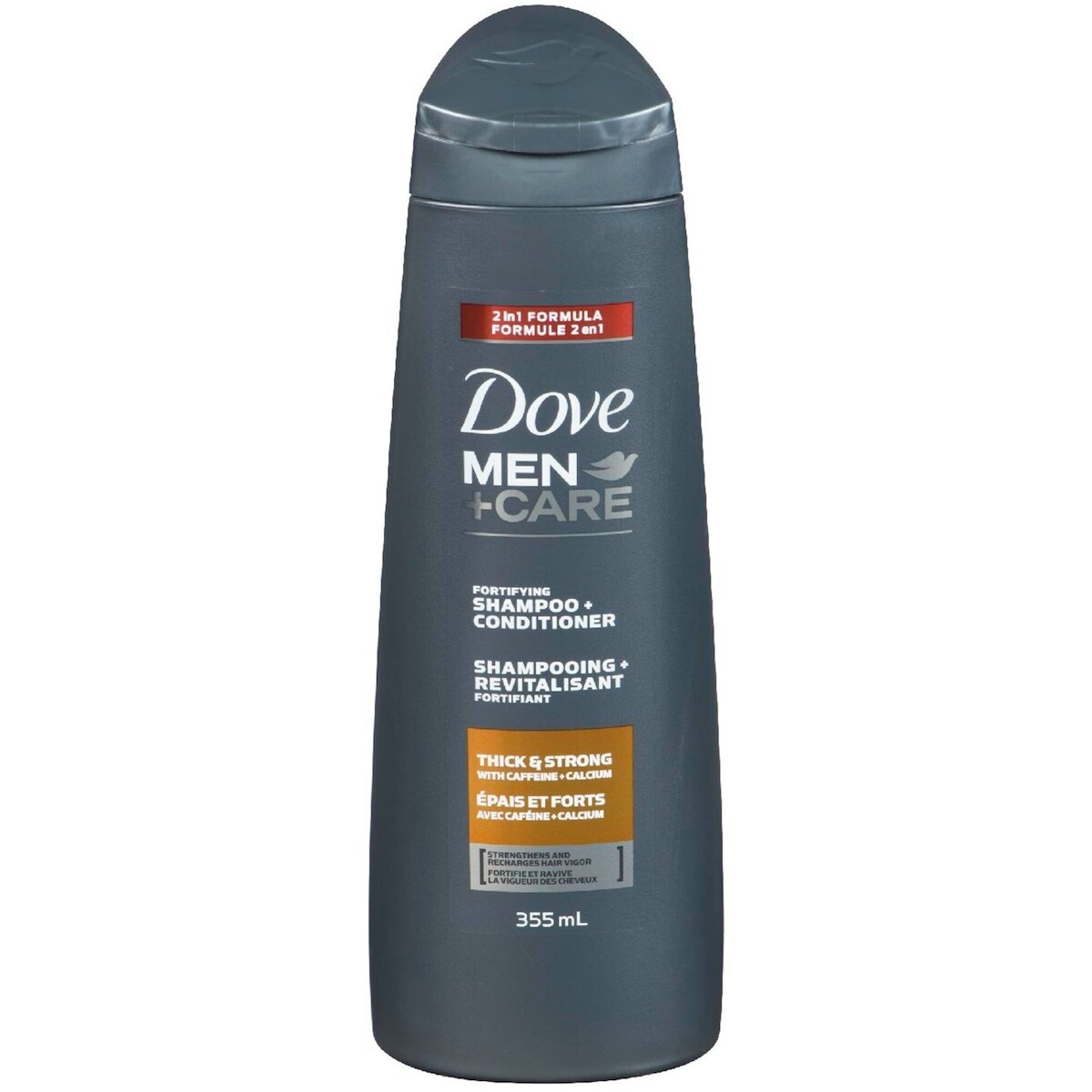 Dove Dove Men+Care Fortifying 2-in-1 Shampoo & Conditioner Thick and Strong 355ml 355 mL