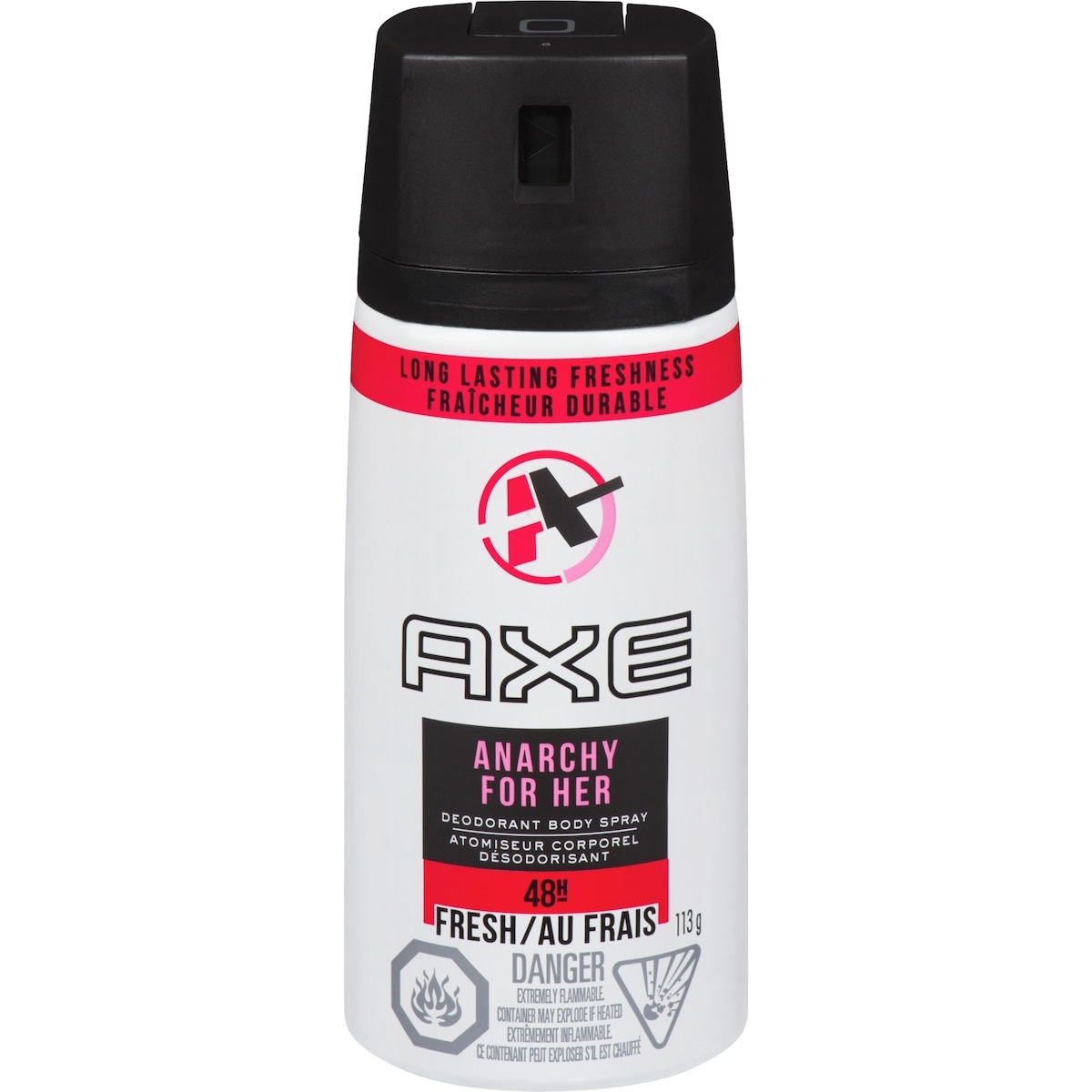 AXE  Daily Fragrance  Anarchy For Her antibacterial odour protection 113 GR