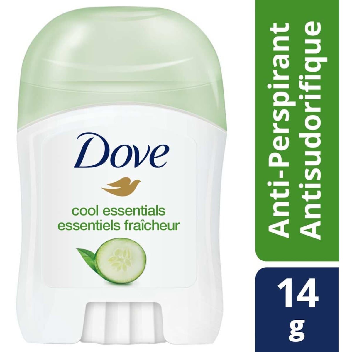 Dove Go Fresh Antiperspirant Stick Cool Essentials antibacterial odour protection 14 GR