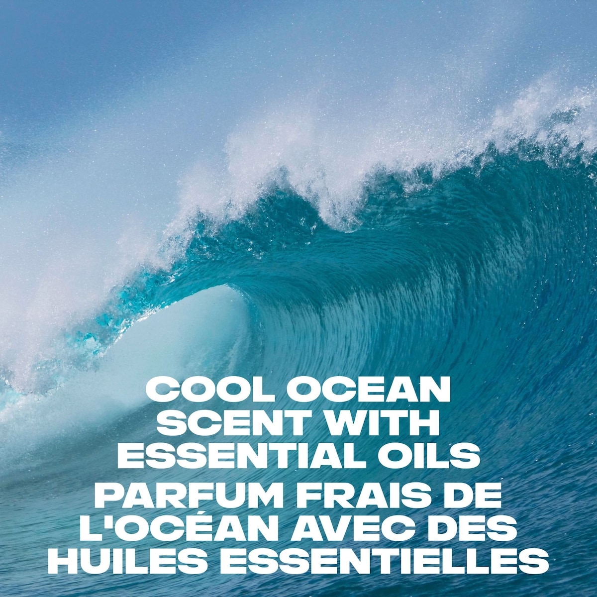Désodorisant en bâton protection longue durée contre les odeurs avec 48 h de parfum léger et frais AXE  Cool Ocean formulé sans aluminium 85 g
