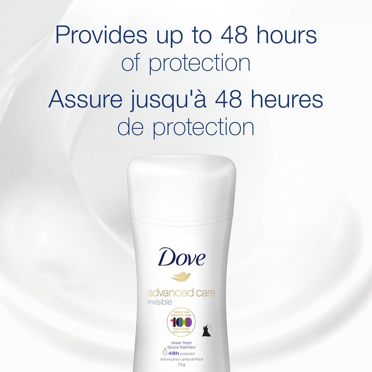 DOVE IS SHEER FINISH