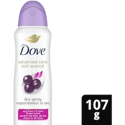 Advanced Care Dry Spray Antiperspirant Deodorant for Women Açaí Berry & Lotus Flower Scent Spray Deodorant with Pro-Ceramide Technology for Soft, Resilient Skin 2