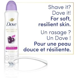 Advanced Care Dry Spray Antiperspirant Deodorant for Women Açaí Berry & Lotus Flower Scent Spray Deodorant with Pro-Ceramide Technology for Soft, Resilient Skin 5
