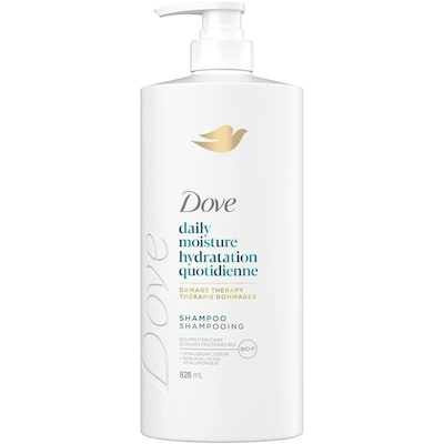 Daily Moisture Shampoo for Dry Hair, with Liquid Bio-Protein Care and Hyaluronic Serum, 828 ML