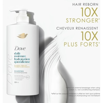 Daily Moisture Shampoo for Dry Hair, with Liquid Bio-Protein Care and Hyaluronic Serum, 828 ML 4