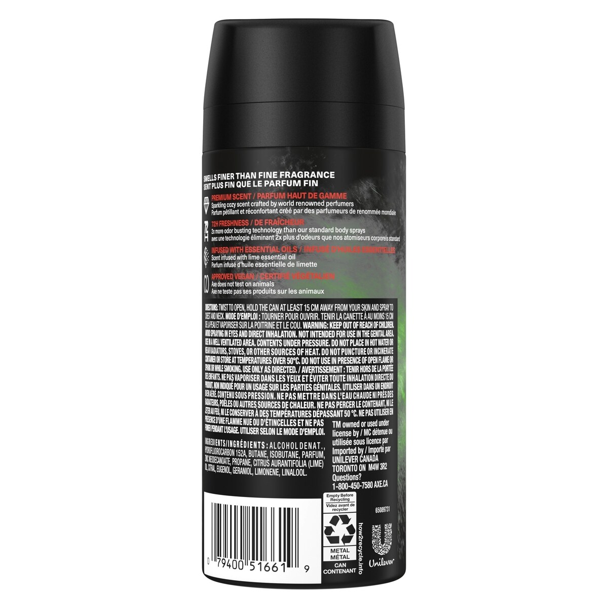 Fine Fragrances Body Spray Watermelon Freeze Key Lime + Sage 72H Fresh, 113g