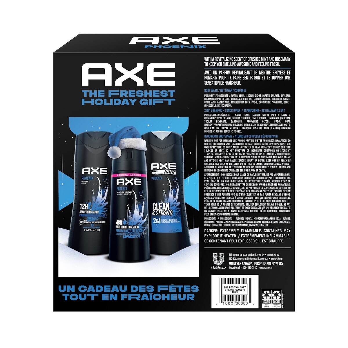 AXE  Premium Body Spray for Men Gift Pack (2)