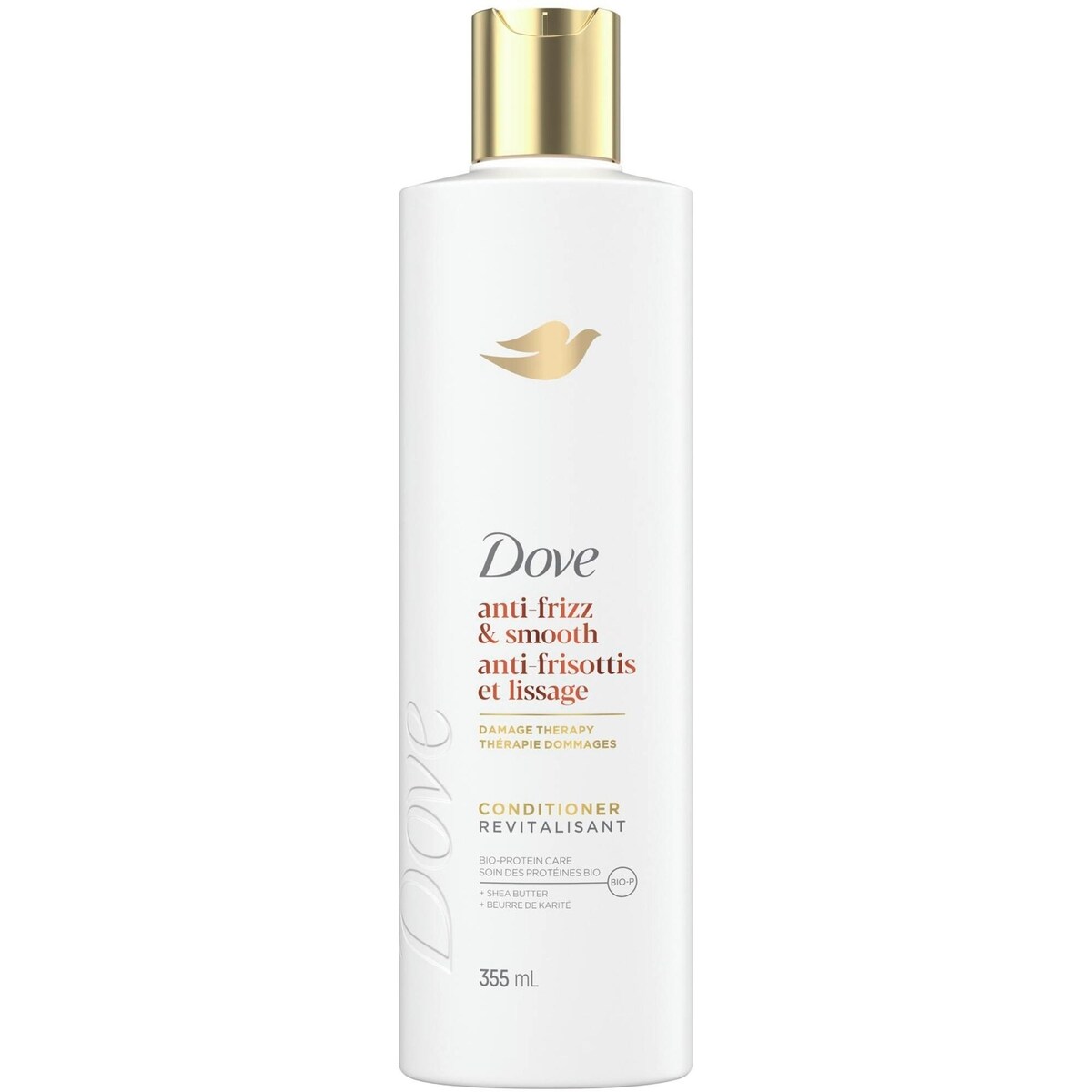 Dove Dove Anti-Frizz & Smooth Conditioner for Frizz-Prone Hair with Liquid Bio-Protein care 355 ML 355 mL