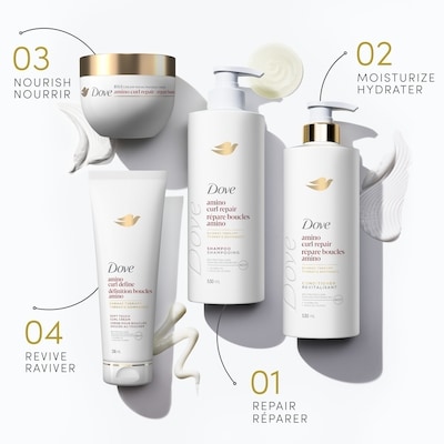 Shampoo for Curly, Coily Hair Amino Curl with Bio-Protein Care Technology + Jojoba Oil 530mL 7