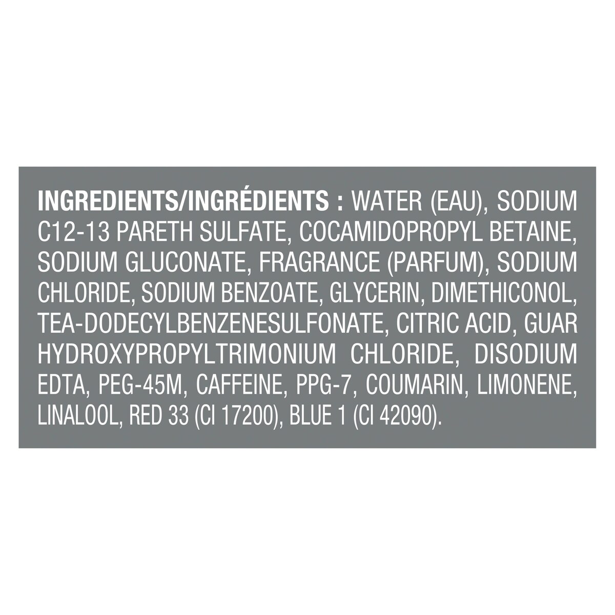 2-en-1 Shampooing + Revitalisant pour Éliminer l’Excès de Sébum et les Résidus Men+Care Oxygen Charge  avec Caféine, 530mL