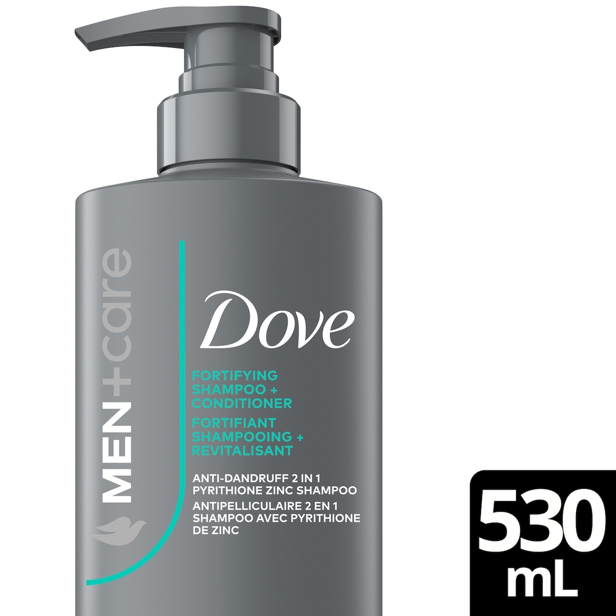 Men+Care Fortifying Anti-Dandrufff 2-in-1 Shampoo + Conditioner for Effective Cleansing and Conditioning