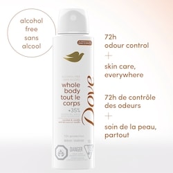 Deodorant Spray, Whole Body Coconut & Vanilla, Aluminum-Free, 113g 5