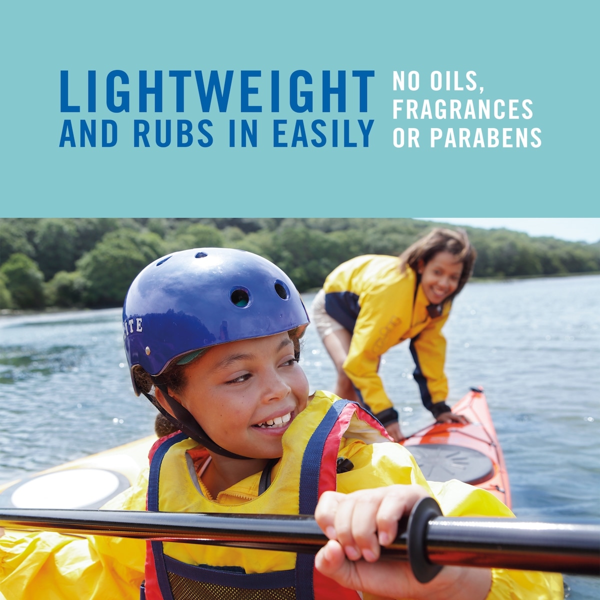 Lotion écran solaire Simply ProtectMC à FPS 50+ pour enfants à base de filtres minéraux de Banana BoatMD