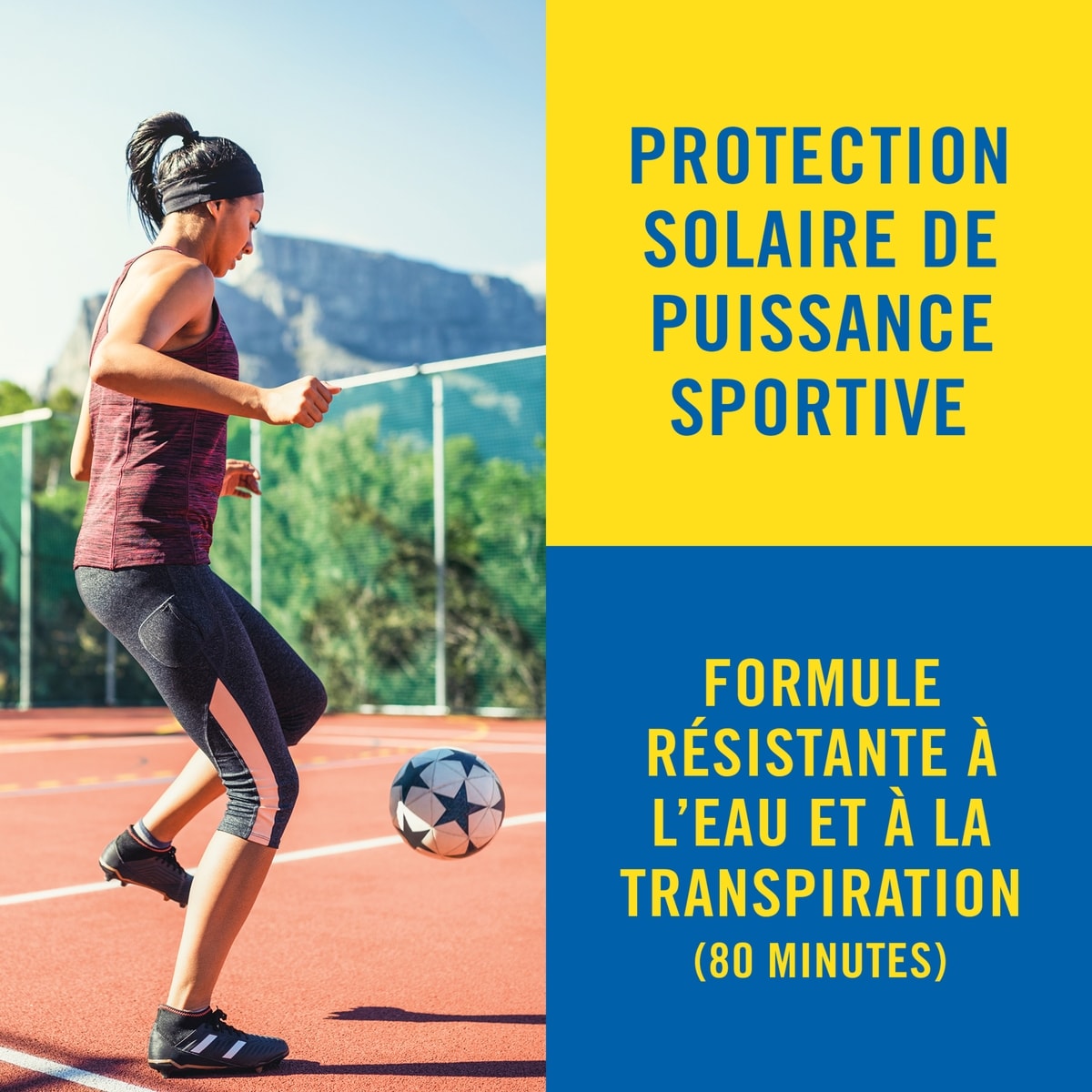 Lotion écran solaire sport Simply ProtectMC à FPS 50+ avec filtres minéraux de Banana BoatMD