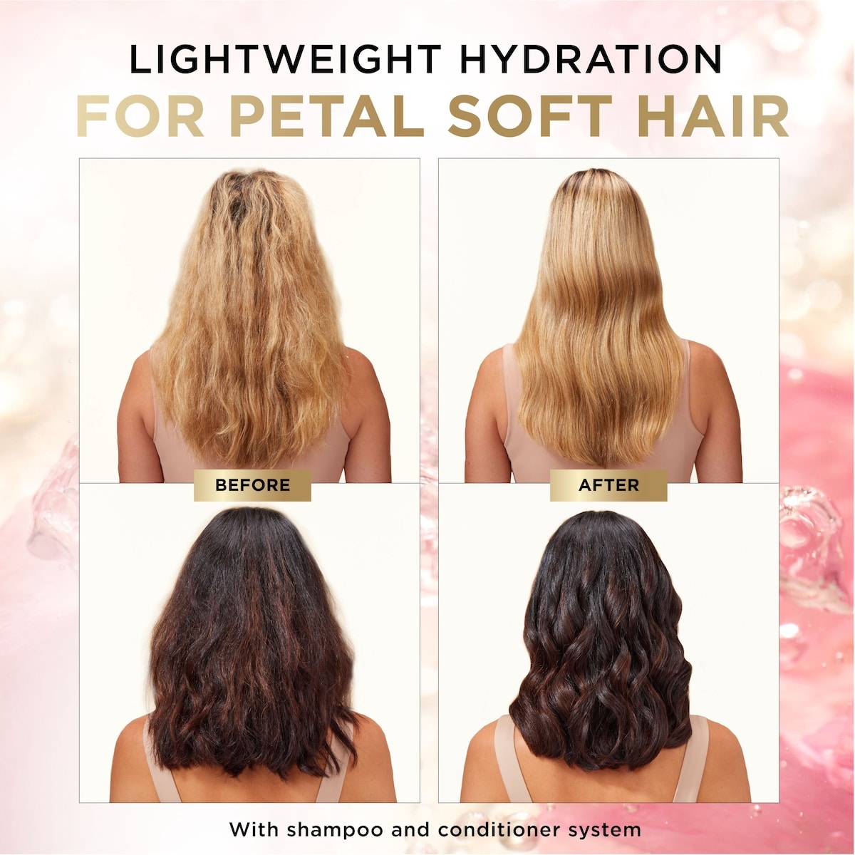 Nutrient Blends Miracle Moisture Boost Rose Water Sulfate Free Conditioner