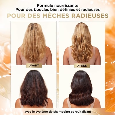 Revitalisant soin des boucles complet avec huile de jojoba et sans sulfate pour cheveux bouclés Nutrient Blends, 237 mL 3