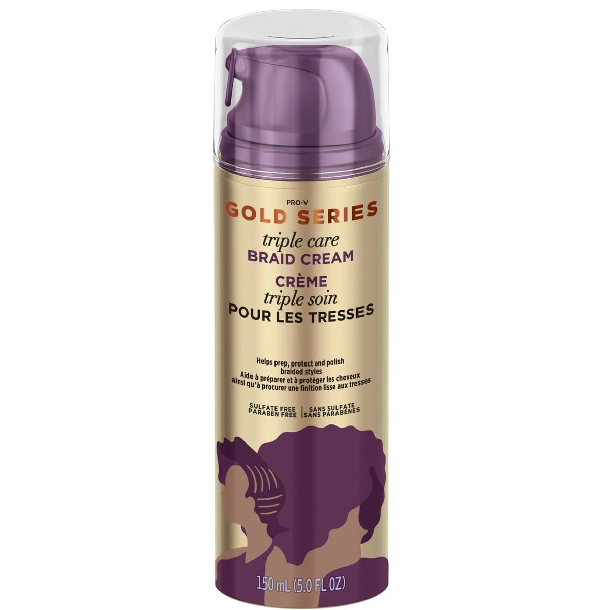 Pantene Gold Series from Pantene Triple Care Braid Cream with Argan Oil, 150 mL 150 mL