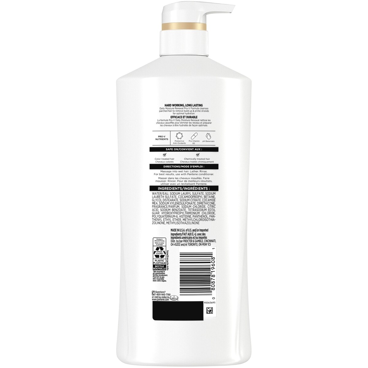 Shampooing PRO-V Daily Moisture Renewal, 27,7 oz/820 mL