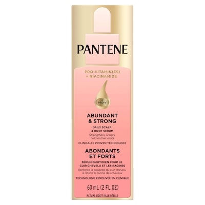 Abundant & Strong Scalp & Root Serum with Pro-Vitamin B5 Complex and Niacinamide, 2 oz