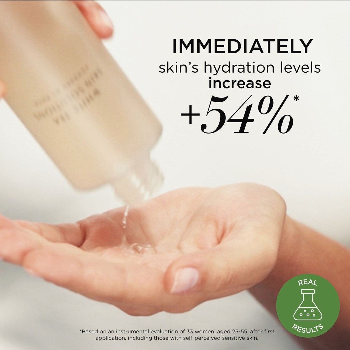 White Tea Skin Solutions Lotion Infusée Biphase Tonifiante et Hydratante