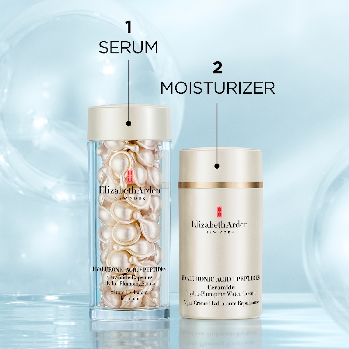 Hyaluronic Acid + Peptides Ceramide Capsules Hydra-Plumping Serum