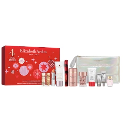 Ensemble de 11 articles Elizabeth Arden, collection des Fêtes Révélez votre beauté