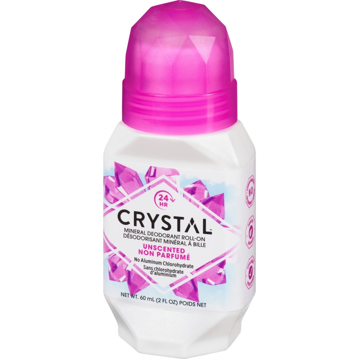 Désodorisant Minéral à bille - non parfumé